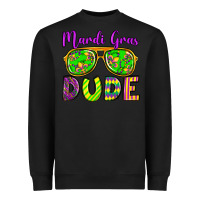 Black mardi gras dude olivia Heavyweight Sweatshirt - OliviaCreatesArt