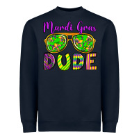 Navy mardi gras dude olivia Heavyweight Sweatshirt - OliviaCreatesArt