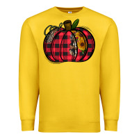 Lemon Buffalo Pumpkin Premium Sweatshirt - CowhideDigitalArt