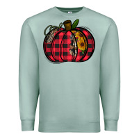 Seafoam Buffalo Pumpkin Premium Sweatshirt - CowhideDigitalArt