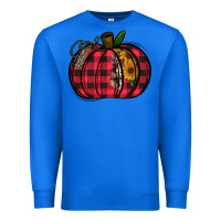 True Royal Buffalo Pumpkin Premium Sweatshirt - CowhideDigitalArt
