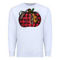 White Buffalo Pumpkin Premium Sweatshirt - CowhideDigitalArt