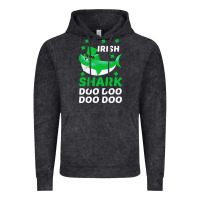 Vintage Black Irish Shark Doo Doo Doo Saint Patricks Day Vintage Hoodie - Bettercallsaul