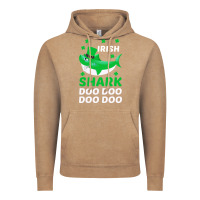Vintage Coffee Irish Shark Doo Doo Doo Saint Patricks Day Vintage Hoodie - Bettercallsaul