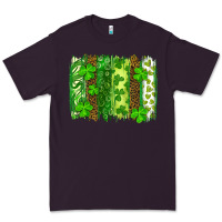 Plum St Patrick's Day Brushstrokes Premium Tee - RanaPortraitStore