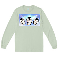 Matcha cute penguin Long Sleeve Tee - TumblerDesignByShophia