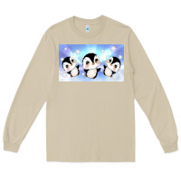Mushroom cute penguin Long Sleeve Tee - TumblerDesignByShophia