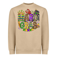 Mushroom mardi gras olivia Heavyweight Sweatshirt - OliviaCreatesArt