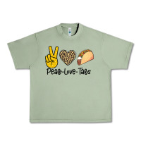 Oil Green Peare Love Tacos Urban Heavy Tee - Bettercallsaul