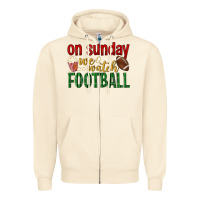 Sandshell on sunday we watch football Zipper Hoodie - BundleAndBundleShop