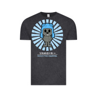 Vintage Black rocky the squirrel retro vintage Vintage Tee - tuanDangUi