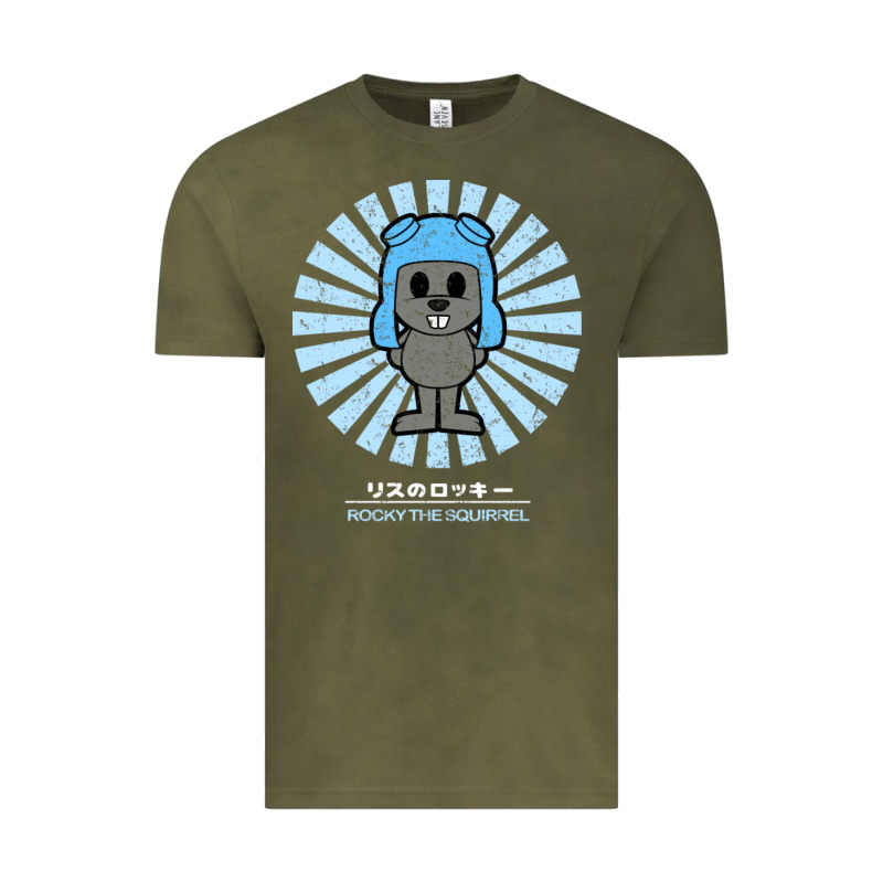 Rocky The Squirrel Retro Vintage Vintage Tee by tuanDangUi | Teevron