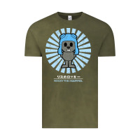 Vintage Olive rocky the squirrel retro vintage Vintage Tee - tuanDangUi