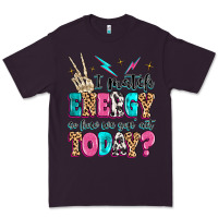 Plum i match energy so how we gon' act today Premium Tee - MaliasSmallBusiness