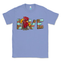 Colony Blue love rooster head Classic Tee - LillyAllenDesigns