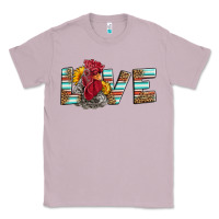Lilac love rooster head Classic Tee - LillyAllenDesigns