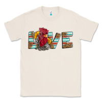 Natural love rooster head Classic Tee - LillyAllenDesigns