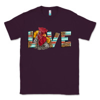 Plum love rooster head Classic Tee - LillyAllenDesigns