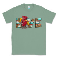 Sage love rooster head Classic Tee - LillyAllenDesigns