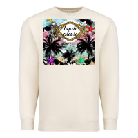Sandshell Beach Please Premium Sweatshirt - CowhideDigitalArt