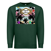 Sports Green Beach Please Premium Sweatshirt - CowhideDigitalArt