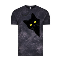 Cloud Black black cat day halloween black cat meow Vintage Tee - tuanDangUi