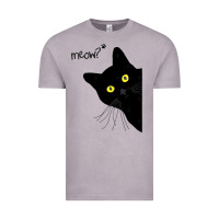 Vintage Zinc black cat day halloween black cat meow Vintage Tee - tuanDangUi