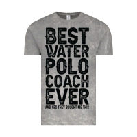 Cloud Rock Best Coach Ever And Bought Me This Water Polo Coac Vintage Tee - tuanDangUi