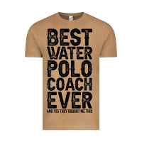 Vintage Camel Best Coach Ever And Bought Me This Water Polo Coac Vintage Tee - tuanDangUi