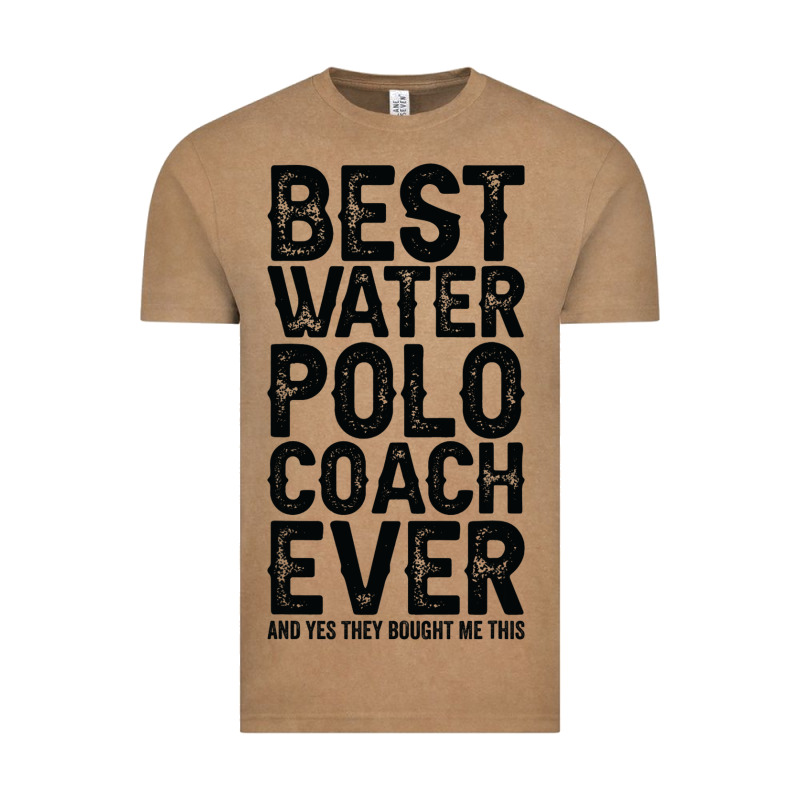 Best Coach Ever And Bought Me This Water Polo Coac Vintage Tee by tuanDangUi | Teevron
