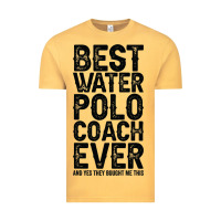 Vintage Mustard Best Coach Ever And Bought Me This Water Polo Coac Vintage Tee - tuanDangUi