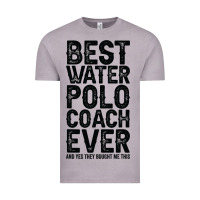 Vintage Zinc Best Coach Ever And Bought Me This Water Polo Coac Vintage Tee - tuanDangUi