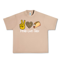 Burro Peace Love Tacos Urban Heavy Tee - Bettercallsaul