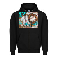 Black Baseball Play Ball With Leopard Mousepad Zipper Hoodie - BundleAndBundleShop