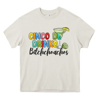 Cream cinco de drinko bitchchoahos Heavy Core Tee - JahusDesignShop