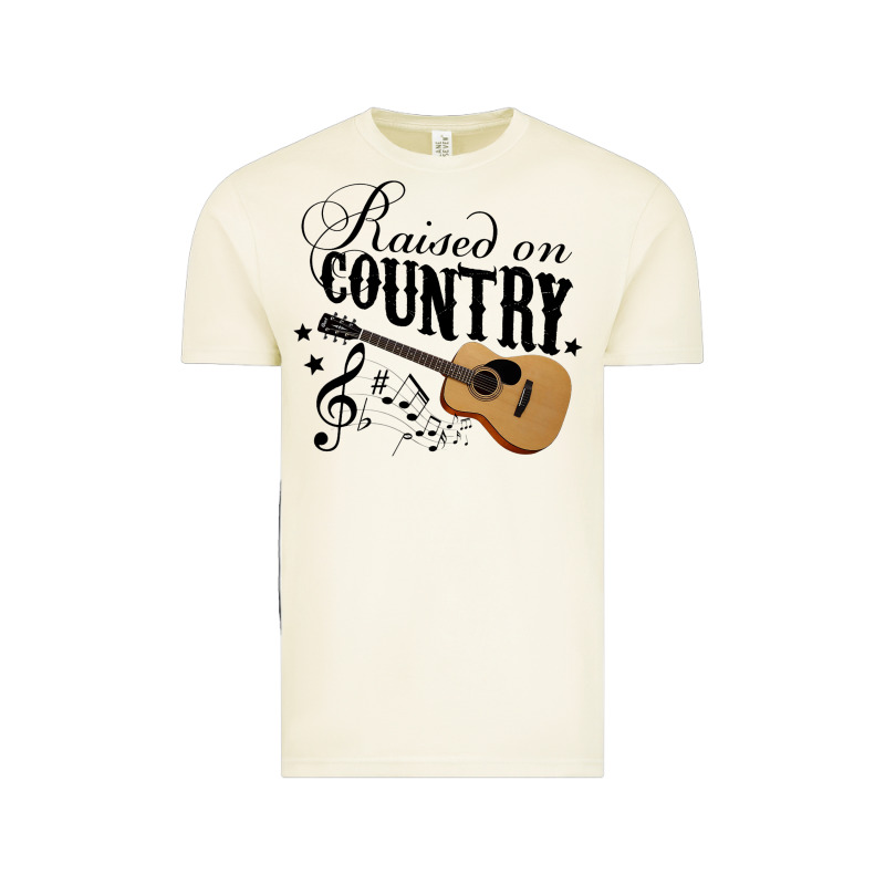 Raised On Country Country Life Country Music Lover Vintage Tee by tuanDangUi | Teevron