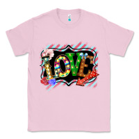 Bubblegum Pink love frame digital valentines day Classic Tee - Bettercallsaul