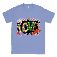 Colony Blue love frame digital valentines day Classic Tee - Bettercallsaul