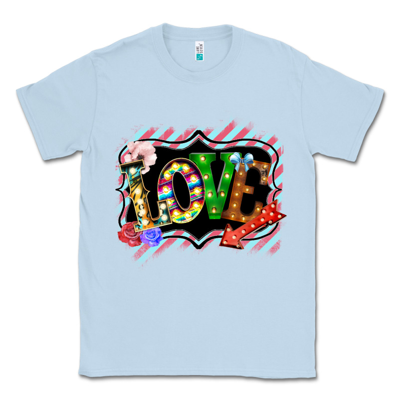 Love Frame Digital Valentines Day Classic Tee by Bettercallsaul | Teevron
