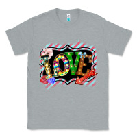 Heather Grey love frame digital valentines day Classic Tee - Bettercallsaul