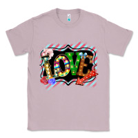 Lilac love frame digital valentines day Classic Tee - Bettercallsaul