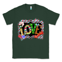 Sports Green love frame digital valentines day Classic Tee - Bettercallsaul