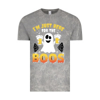 Cloud Rock i'm just here for the boos halloween costume gift Vintage Tee - tuanDangUi