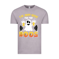 Vintage Zinc i'm just here for the boos halloween costume gift Vintage Tee - tuanDangUi