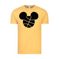 Vintage Mustard basketball soft cotton Vintage Tee - tuanDangUi