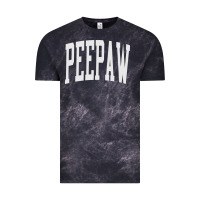 Cloud Black peepaw grandpa new grandfather fathers Vintage Tee - tuanDangUi