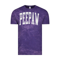Cloud Purple peepaw grandpa new grandfather fathers Vintage Tee - tuanDangUi