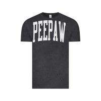 Vintage Black peepaw grandpa new grandfather fathers Vintage Tee - tuanDangUi