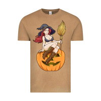 Vintage Camel sexy witch halloween costume blackcraft pumpkin wi Vintage Tee - tuanDangUi