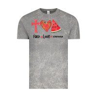 Cloud Rock Faith Love Watermelon Vintage Tee - Bettercallsaul